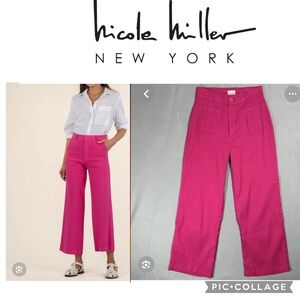 Nicole Miller linen pants